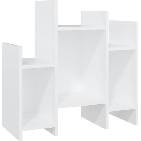 Maison Exclusive - Armario auxiliar de madera contrachapada blanc (1/5)
