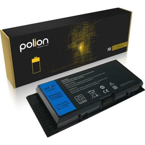 Batería para portátil DELL FV993 Precision M4600 M4700 M4800 con celdas LG de 8800 mAh