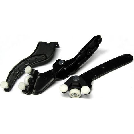 Juego de 3 guías para puertas laterales correderas VW Caddy 2004-