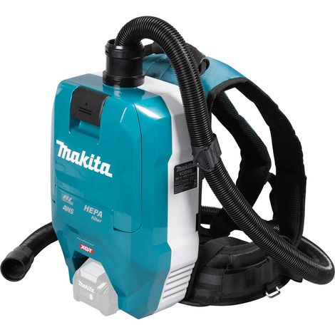 Makita Akku-Rucksackstaubsauger 40V max. mit AWS (ohne Akku, ohne Ladegerät) VC009GZ01