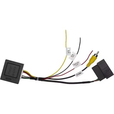 Adaptateur RGB vers RCA - Pour Autoradio RCD510 RNS315 RNS510 - Caméra de Recul d'Origine - 1 Pièce (1/5)