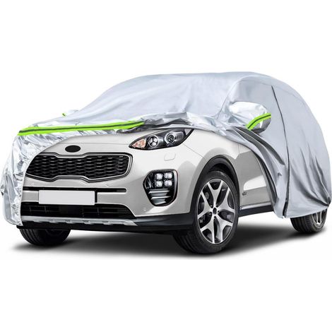 Autoabdeckung Wasserdicht für Kia Sportage 2010-2025, Allwetter-Vollgarage Silber (1/5)