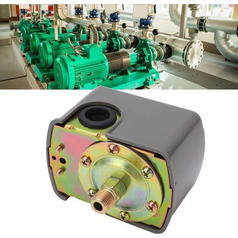 Pompe de surpression auto-amorçante domestique, pompe à eau en acier inoxydable, réservoir avec pressostat, contrôleur automatique, accessoires pour interrupteur automatique de pompe à eau 110 V-230 V (1/5)