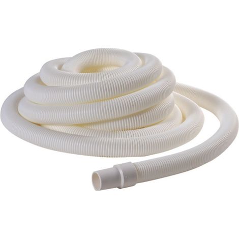 EDG – Tuyau d'aspiration pour piscine 7,5m – Ø 38mm – Technologie Spiralée – 2 embouts collés – Compatible piscine enterrée et hors sol