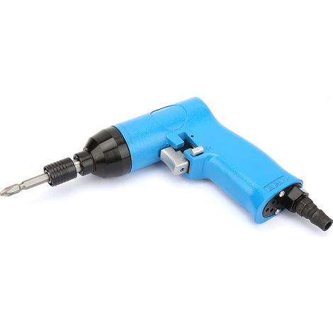 Tournevis pneumatique 1/4", poignée pistolet, poignée d'embrayage, réversible, 1000 tr/min (1/5)