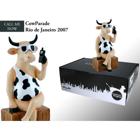 CowParade Rio de Janeiro 2007, Vall me now, von Lenny Niemeyer (1/3)