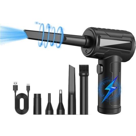 Souffleur à Air Comprimé 51 000 Tr/Min, Aspirateur Sans Fil pour Maison et Voiture, Dépoussiéreur Électrique pour Clavier (1/4)