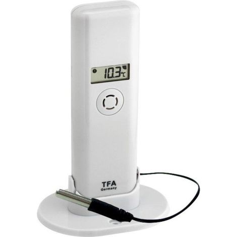 Capteur de Température Emetteur Thermo Hygro TFA DOSTMANN avec Sonde Professionnelle - 30.3302.02
