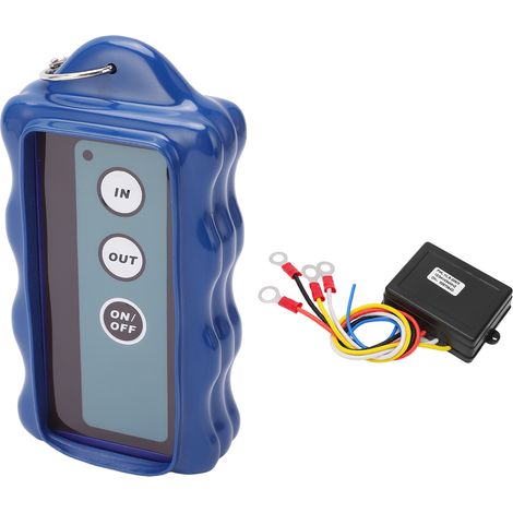 Télécommande universelle sans fil pour treuil électrique avec récepteur 434 MHz pour camions et quads (1/5)