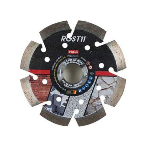 Disco Segmentado Láser RGST11 Ø125mm RATIO PRO