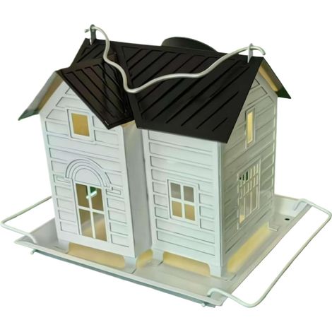 Distributeur de Nourriture pour Oiseaux Solaire, Mangeoire (1/5)