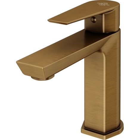 Presto Grifo lavabo monomando mezclador Aroha bronce envejecido (1/2)