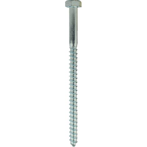 Sechskant Holzschrauben verzinkt M10 x 280 mm - Pro 25 Stück