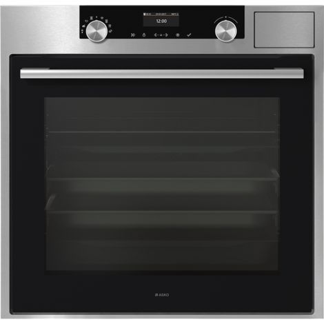 Asko OCS8664S. Dimensione del forno: Largo, Tipo di forno: Forno elettrico, Capacità interna forno totale: 73 L. Posizionamento dell'apparecchio: Da incasso, Colore del prodot... - 729859 - OCS 8664 S (1/3)