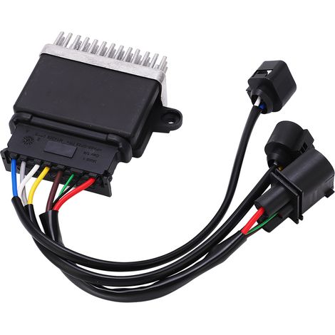 Module de commande du ventilateur de refroidissement moteur 8K0959501G, remplacement haute performance pour Audi A4, A5, A6, A7, Q3 et Q5 (1/5)