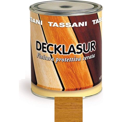 Tassani Decklasur Finitura Cerata a Solvente Pino Lt. 1