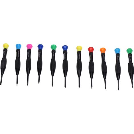 Ensemble de tournevis miniatures avec outils de réparation électronique magnétiques, adaptés aux ordinateurs, ordinateurs portables, lunettes, bijoux et montres. (1/5)