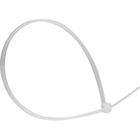 Collier 150x3.6mm Blanc 100sc - Profile