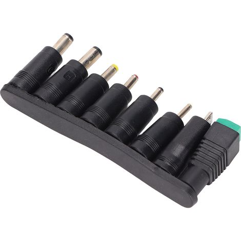 Adaptateur Secteur 65W Universel avec 8 Embouts, Port USB-C pour PC et Équipements, Prise EU, Affichage LED (1/5)