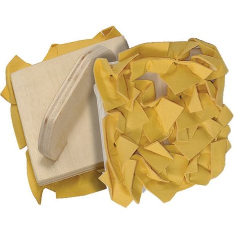 TAMPONE SERIE T20 CON BASE IN LEGNO. CM.20X20 (1/2)
