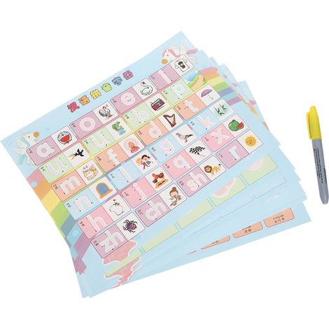 Cahier de dessin à l'eau 10 feuilles, livre de coloriage en papier, jouets de peinture, cadeau d'anniversaire pour enfants (1/5)