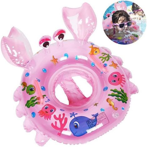 Anneau de Natation pour bébé - Piscine Bouée Gonflable - Garçons, Filles - Sécurité optimale (1/4)