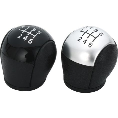 Pommeau de levier de vitesse noir à 6 rapports pour Ford Transit, un jeu de pommeau de levier de vitesse noir à 6 rapports pour Ford Transit, accessoire de changement de vitesse.