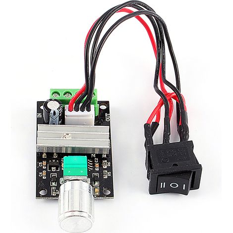 6-28V 3A Reversibler Pulsweiten-PWM-Drehzahlregler für Gleichstrommotoren, Schalter (1/5)