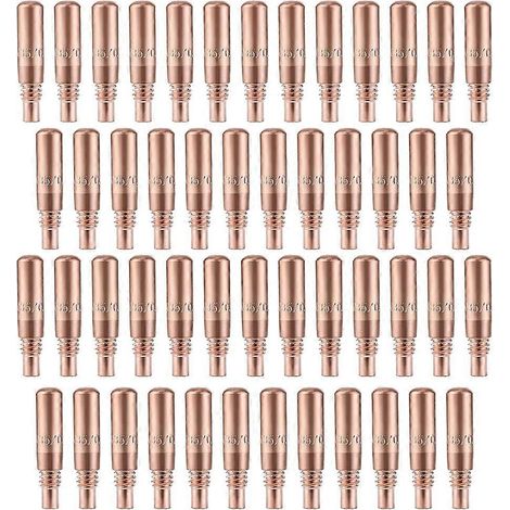 50 pointes de contact pour soudage MIG 0,9 mm pour torche MIG Miller série MDX. À utiliser avec le diffuseur Miller MDX D-M100, D-M250 et T-M035. (1/5)