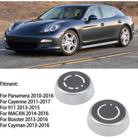 Lautstärkeregler für Panamera Cayenne 911, 2 Stück, Feineinstellung (1/5)