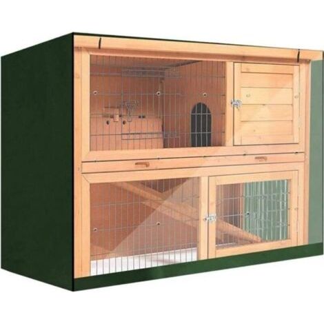 Kdjsic Lapin clapier Couverture Jardin extérieur étanche Petit Animal Caisse UV résistant Animaux de Compagnie [169]