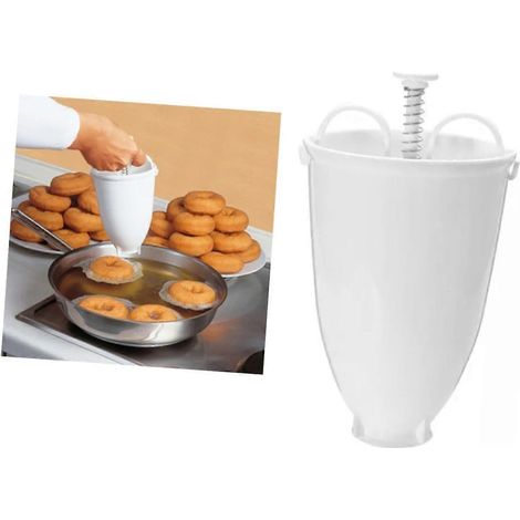 Machine à beignets distributeur, cuisson maison, moule à beignets léger, adapté à la friture à domicile. (1/5)