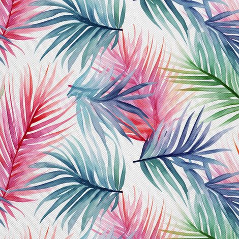 Tela decorativa para exteriores Oxford - estampado vegetal - DX2287 (1/5)