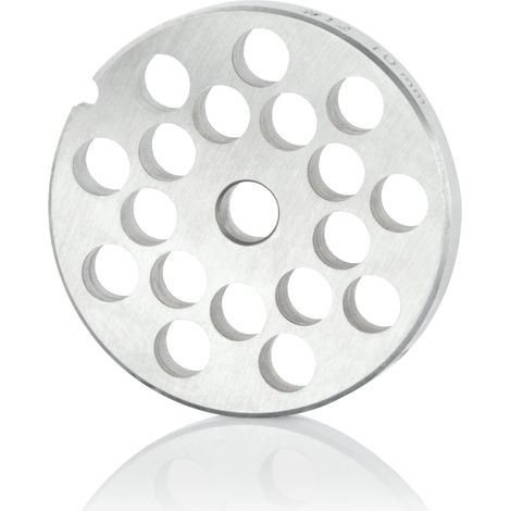 Mahlzeit Disco perforado, acero inoxidable ø 10 mm, picadora de carne profesional eléctrica  ø 7 cm