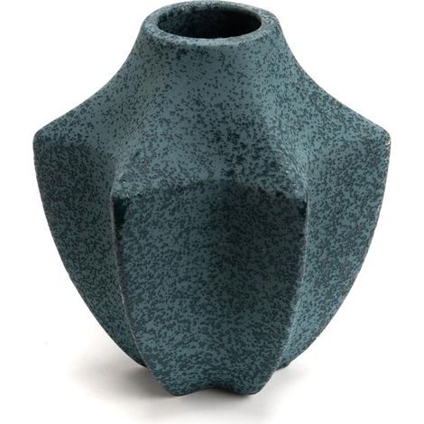 Amadeus - Vase Melina bleu hauteur 17 cm (1/4)