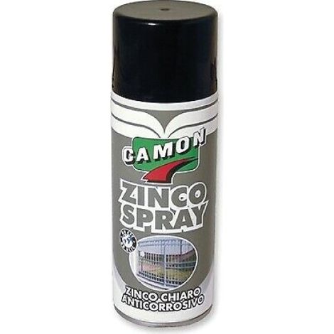 CAMON - ZINCO SPRAY VERNICE ZINCANTE A FREDDO PROTEZIONE DA RUGGINE E CORROSIONE 400 ML. 500135