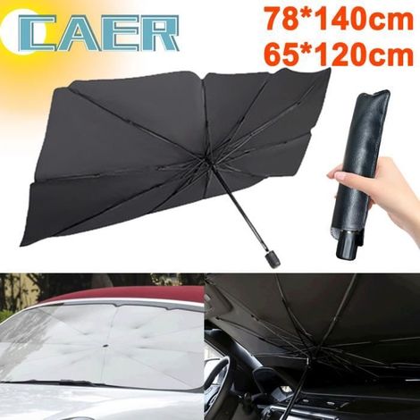 Pare-soleil Pliable de Voiture, Anti-UV Accessoires de Protection Solaire Parasol Parapluie pour Camion de Voiture SUV - 14579CM-Ywey (1/4)