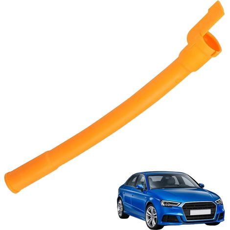 Entonnoir de Guidage pour Jauge d'Huile 038103663,Tube de Rechange pour Moteur Automobile 1.9TDI Compatible avec VW Bora Golf Jetta Passat Seat Skoda,pour Audi A3 A4 A6,Orange (1/5)