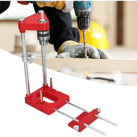 Tragbarer Bohrpositionierer, Präzisionspositionierer, Positionierinstrument für die Holzbearbeitung (1/5)