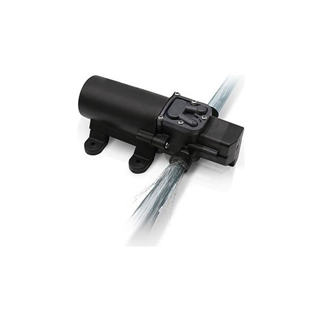 Spido – Mini pompe booster 45 W – Débit 0,23 m³/h – Pression 7,5 bars – 12 V DC avec transformateur 230 V AC – Spécial brumisateur extérieur