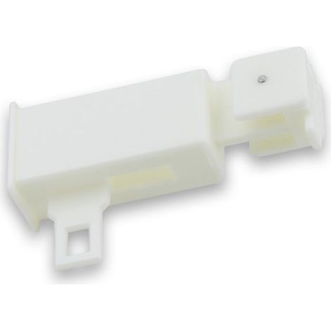 Carrucola in poliammide avorio – Per aste per tende da 24 x 16 mm – Scorrimento fluido per finestre a bovindo – Accessorio per finestre – IRON 24 X (1/2)