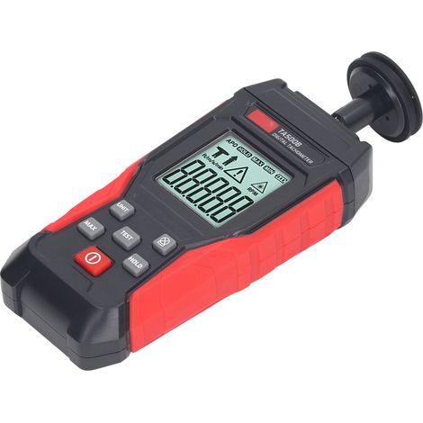 Tachymètre numérique à mesure par contact, valeurs maximales et minimales en temps réel, type de tachymètre à contact, plage de mesure : 50 mm à 500 mm (1/5)