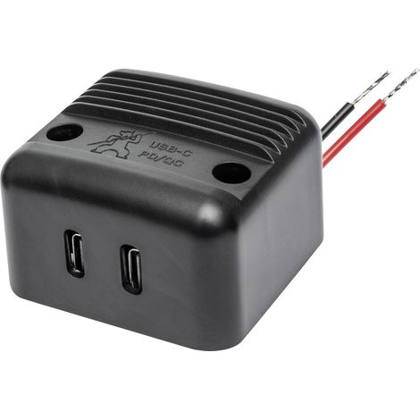 ProCar Aufbau-Power USB-C Doppelsteckdose PD/QC max 2x 30 W    12 V, 24 V