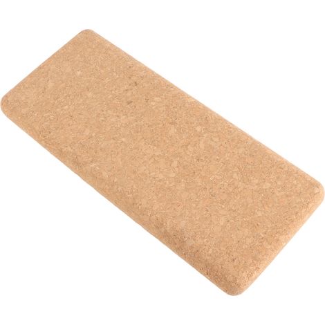 Plot de liège pour pose de sol PVC outil de calandrage fermer bulles 28x12cm 267g pour sol vinyle pro et maison (1/5)