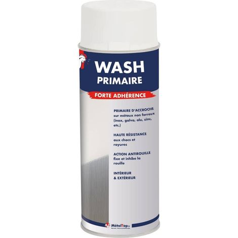Wash Primaire - 0.4 L - Bombe 400 mL - 7040 - Gris fenêtre - Metaltop