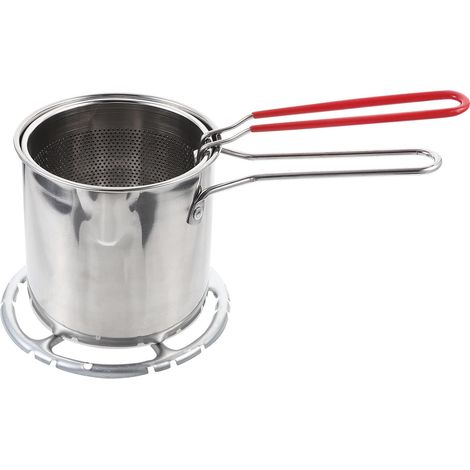 Panier à friture en acier inoxydable pour pommes de terre et légumes (1/5)