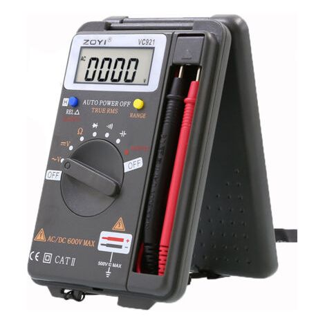 Mini Pocket Digital Multimeter Voltmeter Amperemeter Widerstandtester Ohm Volt Amp Meter 4000 Counts (1/5)