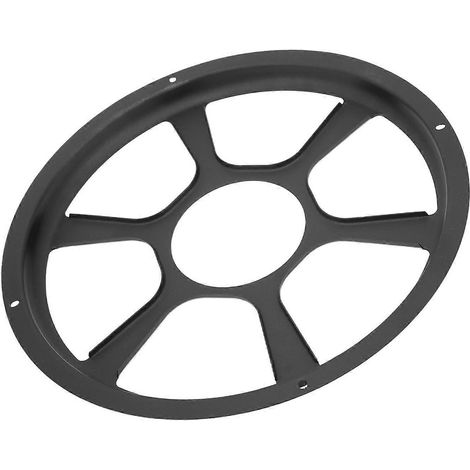 Grille de protection pour haut-parleur de voiture de 12 pouces, noir carbone, accessoire audio universel pour voiture
