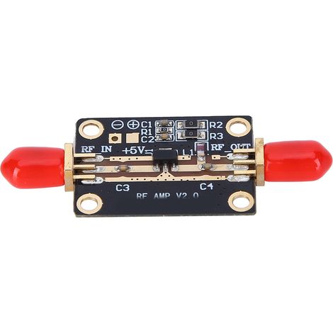 Module amplificateur RF large bande 0,05-4 GHz, 1W, faible bruit, gain élevé, accessoire électrique (1/5)