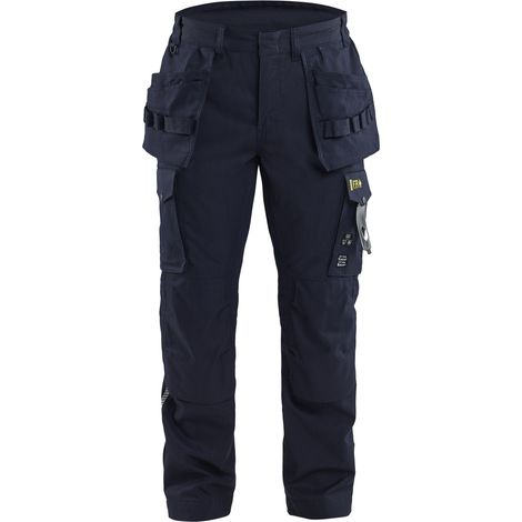 Pantalon de travail multinormes inhérent avec poches flottantes - Marine XS - FR(36) - SE(C42) - Courtes